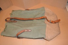 Schweizer Armee Seesack 70x24x30 Segeltuch Wildleder Tragsack (Canvas, BW) W2