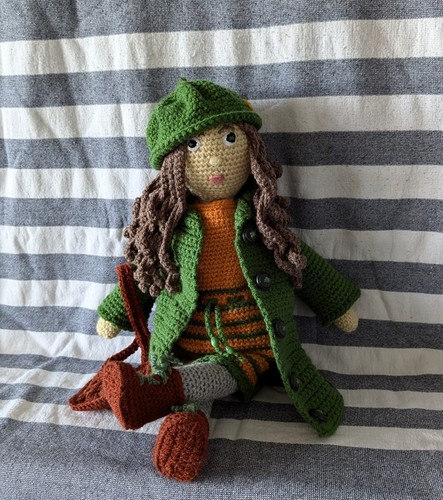 Mädchen puppe unikat - mädchen,