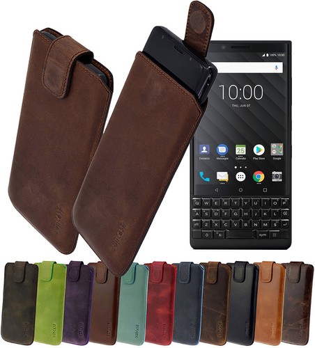 Blackberry key2 hülle leder - hülle,