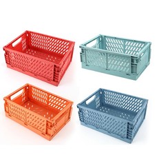 4 Farbig Klappbox Mit Griffen