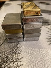 Zippo Feuerzeug Konvolut 10