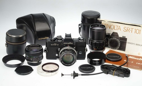 Minolta srt 101 schwarz - minolta, +