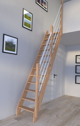 Raumspartreppe eiche 3000 mit - raumspartreppe,