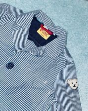 Steiff Blazer blau/weiß gestreiftes Jacket Jacke Unisex NP 65€ Gr.74/9 Monate