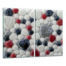 Herdabdeckplatten 2 teilig