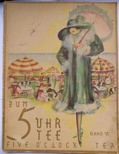 Zum 5 Uhr Tee Gesang und Klavier, Noten, 1930