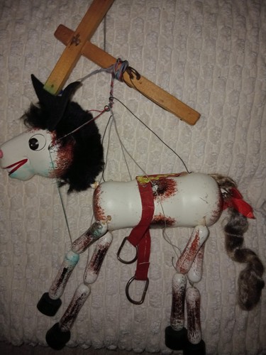Pelham puppe pferd mit rotem - puppe,