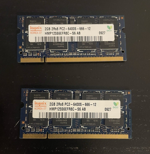 Hynix ddr2 pc2 - pc2-6400s, 4gb