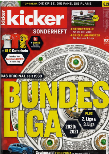 Kicker sonderheft bundesliga - sonderheft,