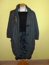 Jacke O Sha Re Mantel Fischgrat Größe 40 neuwertig