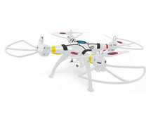 Jamara Payload Altitude Drone HD FPV Wifi Kompass Flyback Quadrocopter, Weiß