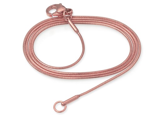 Schlangenkette rosegold