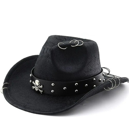 Vintage western cowboyhut mit - western,
