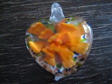 Traum in Orange Muranoglas