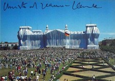 Christo Signed Art Card