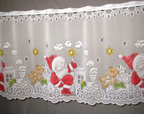 Weihnachtsgardine