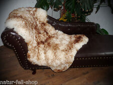 ECHTES SCHAFFELL LAMMFELL ÖKO FELL NATURFELL GEFLAMMT NEU - Größe zur Auswahl
