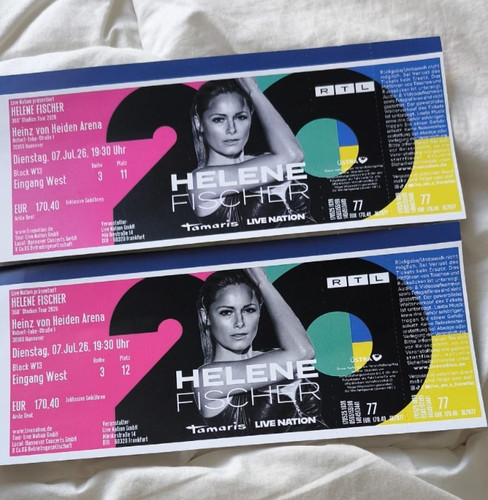 Stück helene fischer karten - fischer,