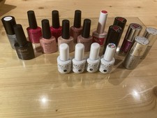 UV Nagellack Set 14 Farben, Nail Prep, Matt top coat, Semilac,  Elite, gebraucht
