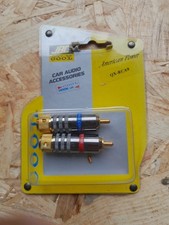 2 x High-End Cinchstecker