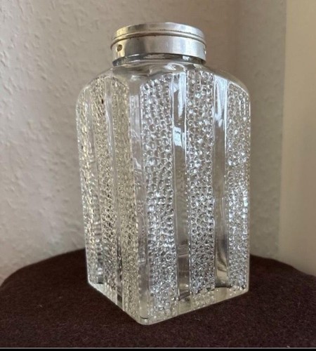 Antikes poncet vorratsglas - poncet,