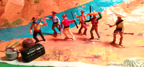 Timpo toys 6 figuren - %%,