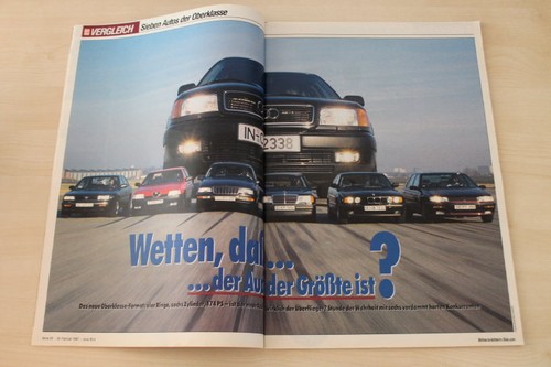 Auto bild 1991 opel - bild, senator