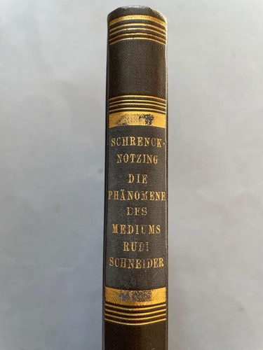 Albert schrenck notzing die - schrenck-notzing,,