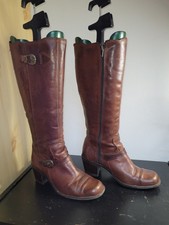 Tolle Stiefel Leder Joe Sanchez Gr 38 Braun