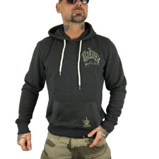 Yakuza Hoodie Herren Kapuzenpullover Sweatshirt HOB9063 Farbe Schwarz