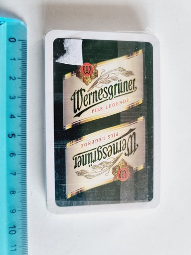 Wernesgruner pils beer skat - pils,
