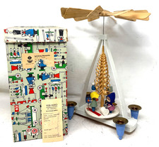 Pyramide Vero Expertic Kinder im Schnee DDR 1971 Weihnachtspyramide SELTEN !