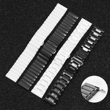 Quick Release Keramik Armband Uhrenarmband Ersatz Armband 14-24mm Uhrenband