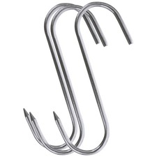 Räucherhaken aus stahl - 3x,