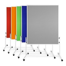 Filz Pinnwand 120 x 150 cm - doppelseitig - Moderationstafel Filztafel Infotafel