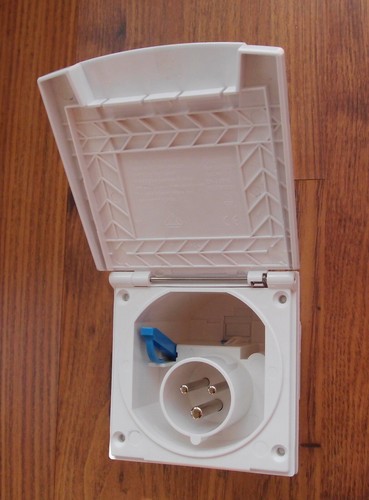 Einspeisestecker weiß 230 - weiß,