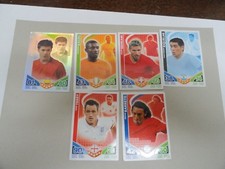 TRADING CARD GAME -TOPPS MATCH ATTAX   Nationalmannschaften 6 versch. Karten