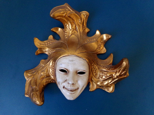 Wandmaske maske gips - maske,