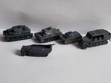 5 deutsche Panzer, Takara World tank Museum Tanks, 1:144, Mini Tanks, Cando,