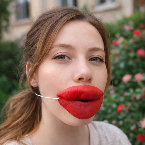 Karneval kostüm lippen - karneval,