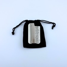 Feuerzeughülle aus Metall