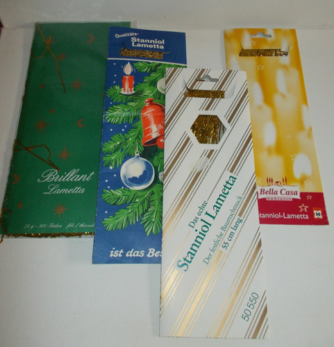 Stanniol lametta brilliant - stanniol,