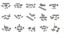 Zinkanoden-Set f. Außenborder