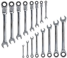 Ratschenschlüssel mit Gelenk