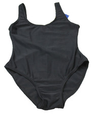 Beco Mädchen Badeanzug, mittelhoher Beinausschnitt, schwarz, Gr. 164, Neu 