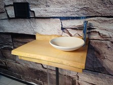 XL Ahorn Waschtisch Massivholz