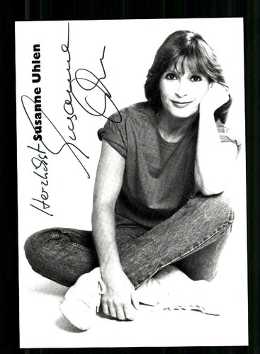 Susanne uhlen autogrammkarte - susanne,