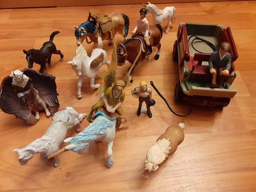 Konvolut schleich mit pferden - schleich,