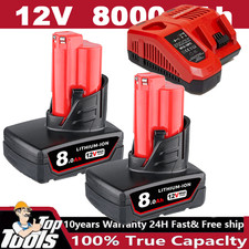 12V 8,0Ah M12 Für Milwaukee