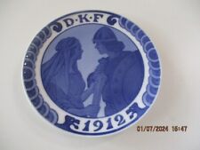 Wandteller Royal Copenhagen DKF 1912 14,8 cm Topzustand